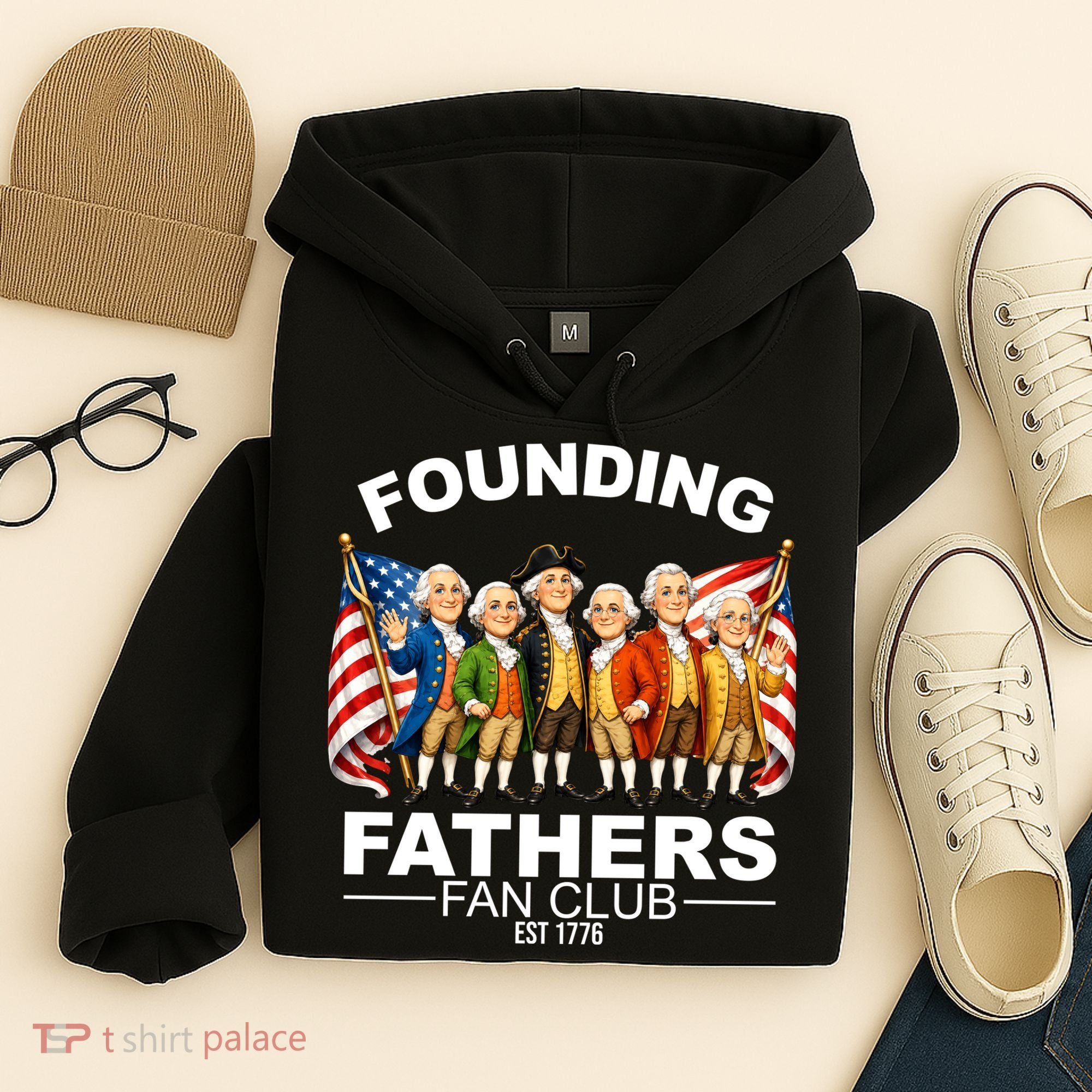 Founding Fathers Fan Club Hoodie