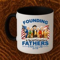 Founding Fathers Fan Club Coffee Mug thumb 2