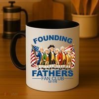 Founding Fathers Fan Club Coffee Mug thumb 4