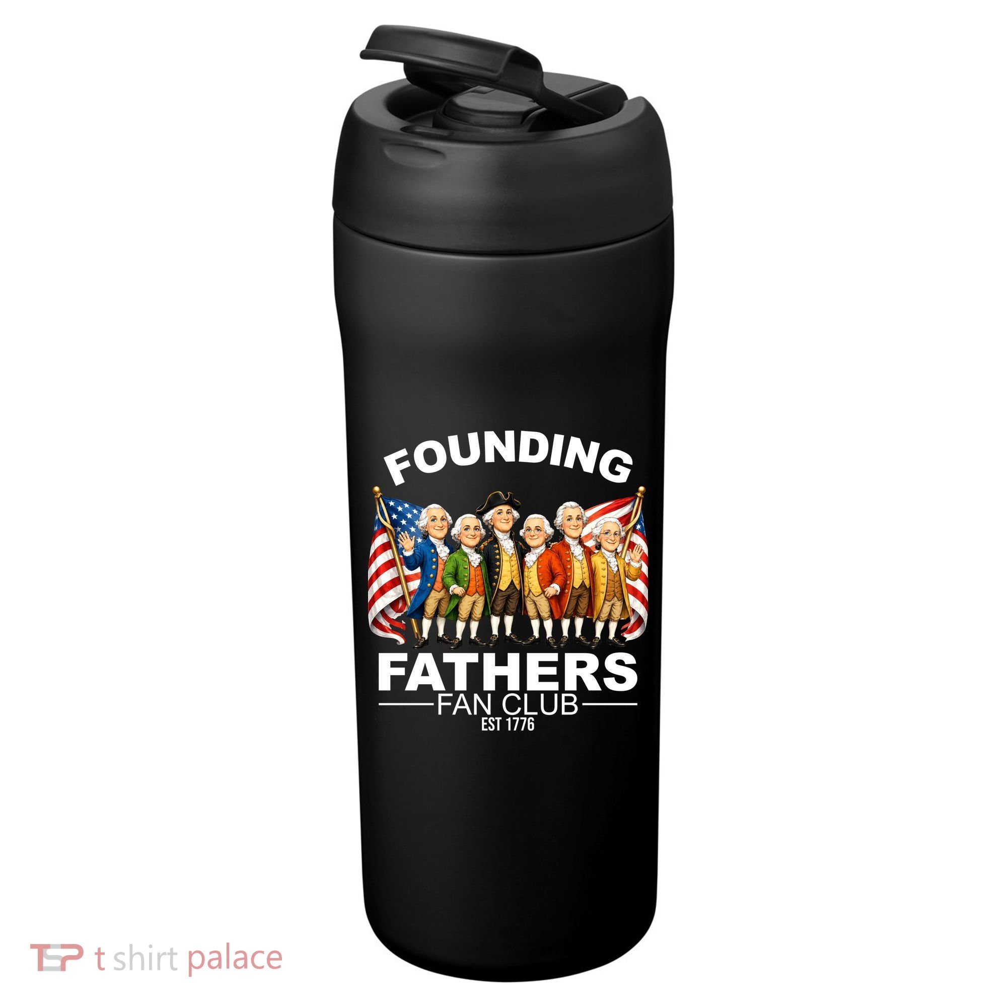 Founding Fathers Fan Club 24oz Duet Stainless Steel Tumbler