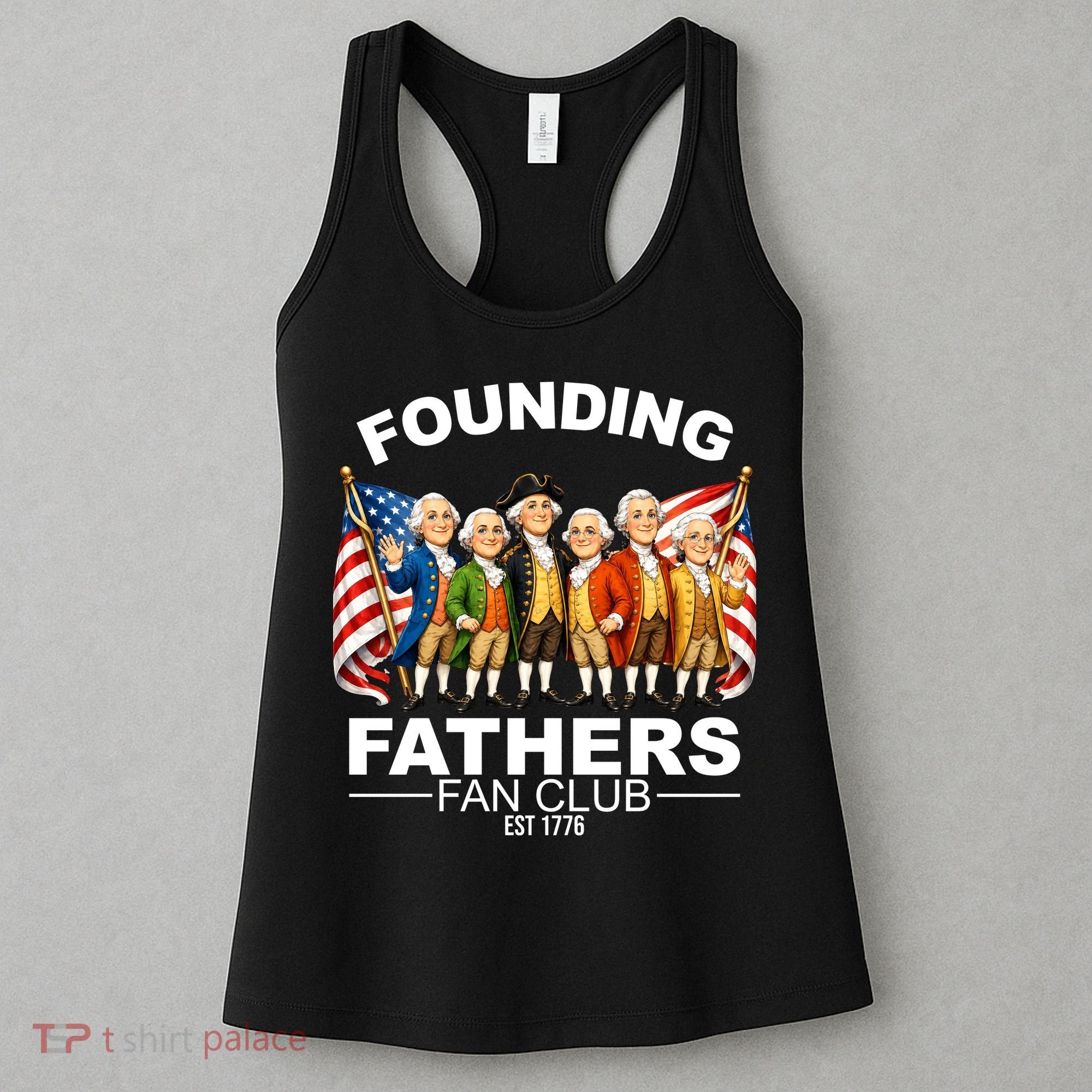 Founding Fathers Fan Club Women's Tank Top