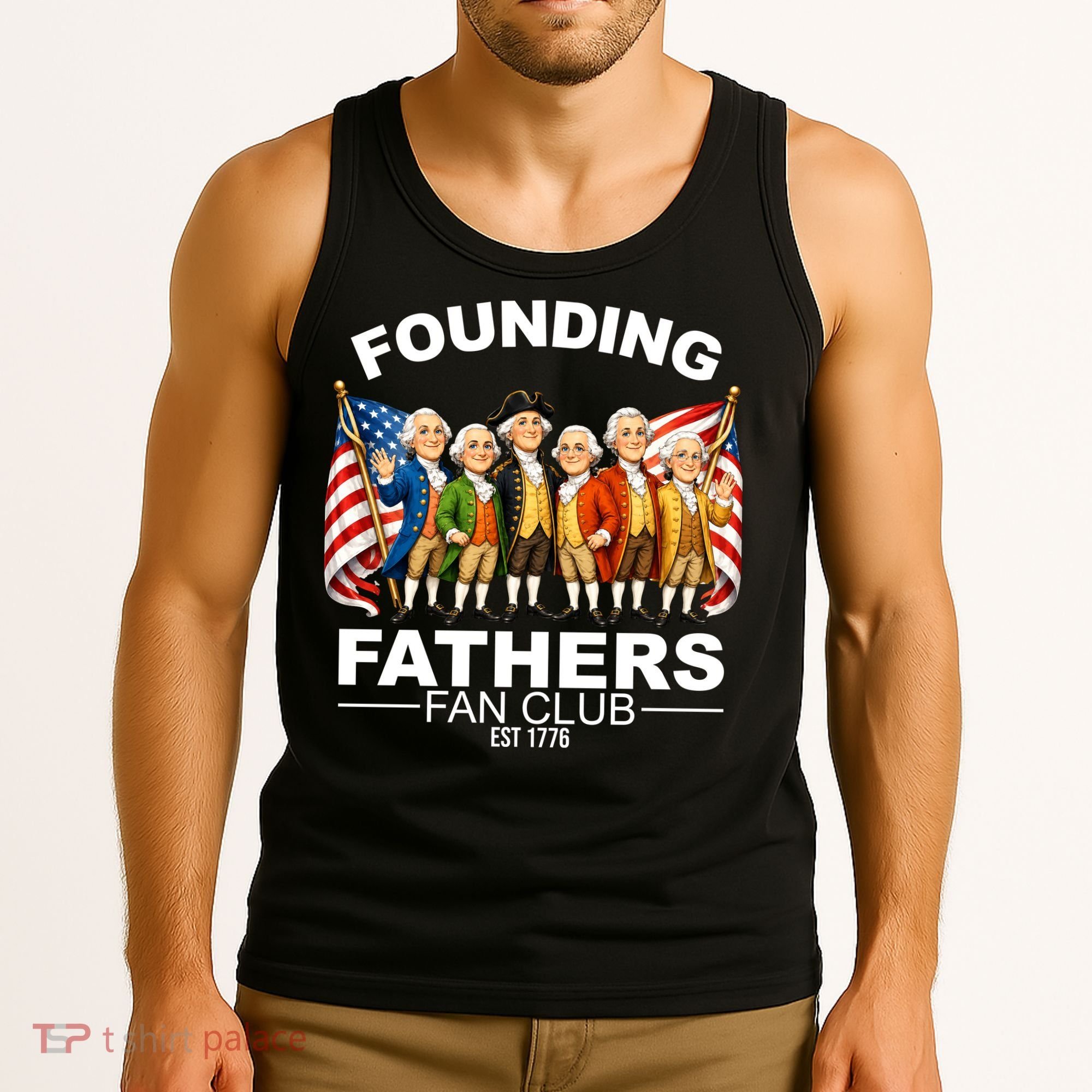 Founding Fathers Fan Club Tank Top