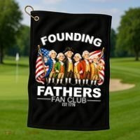Founding Fathers Fan Club Golf Towel thumb 1