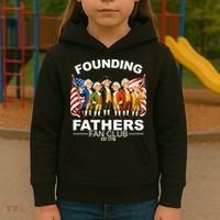 Founding Fathers Fan Club Kids Hoodie thumb 3