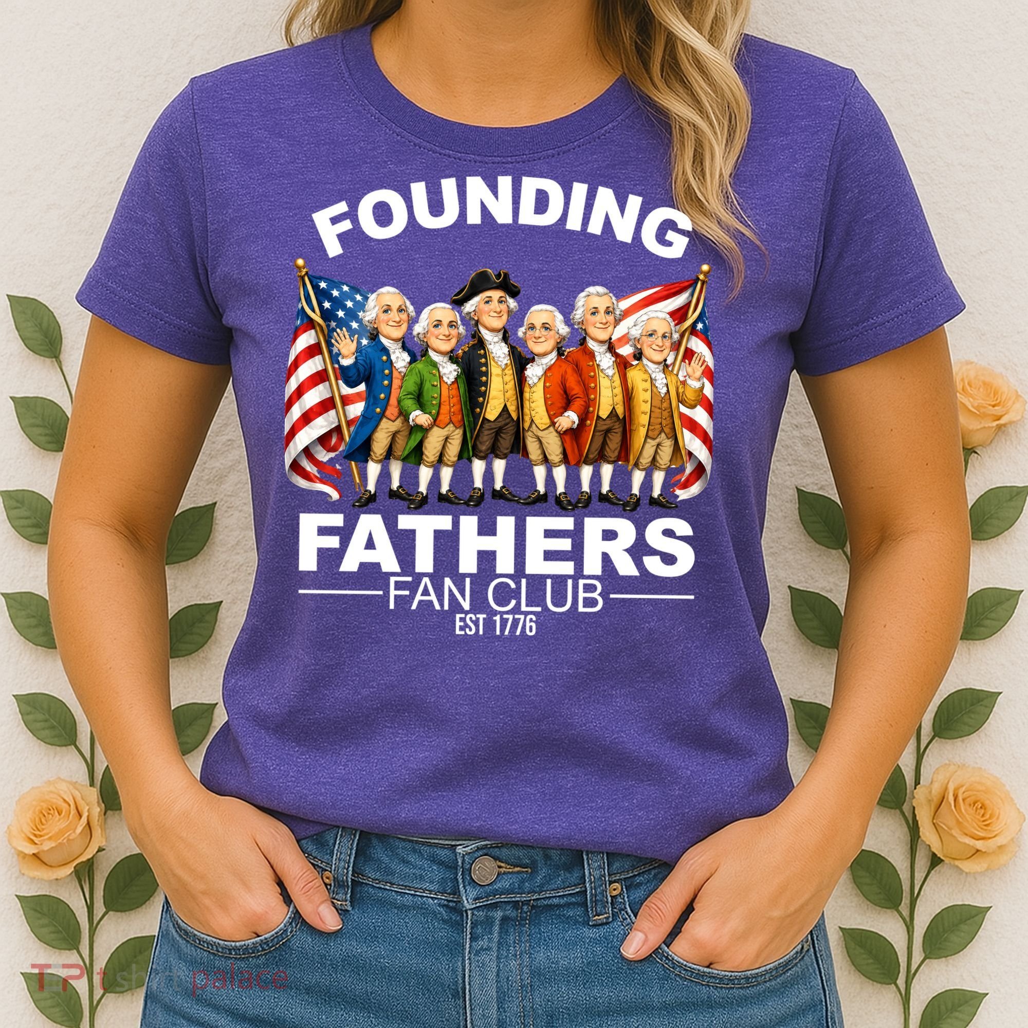 Founding Fathers Fan Club Women's T-Shirt
