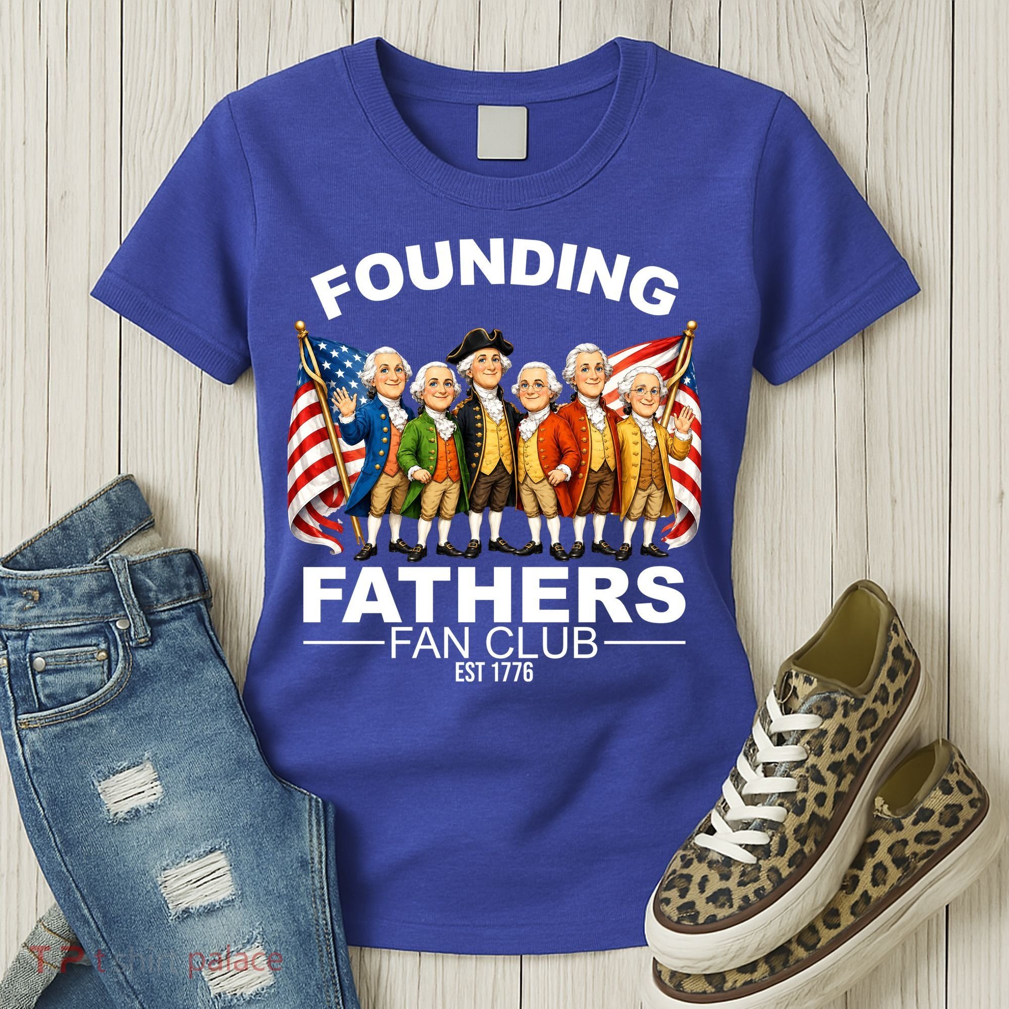 Founding Fathers Fan Club Women's T-Shirt