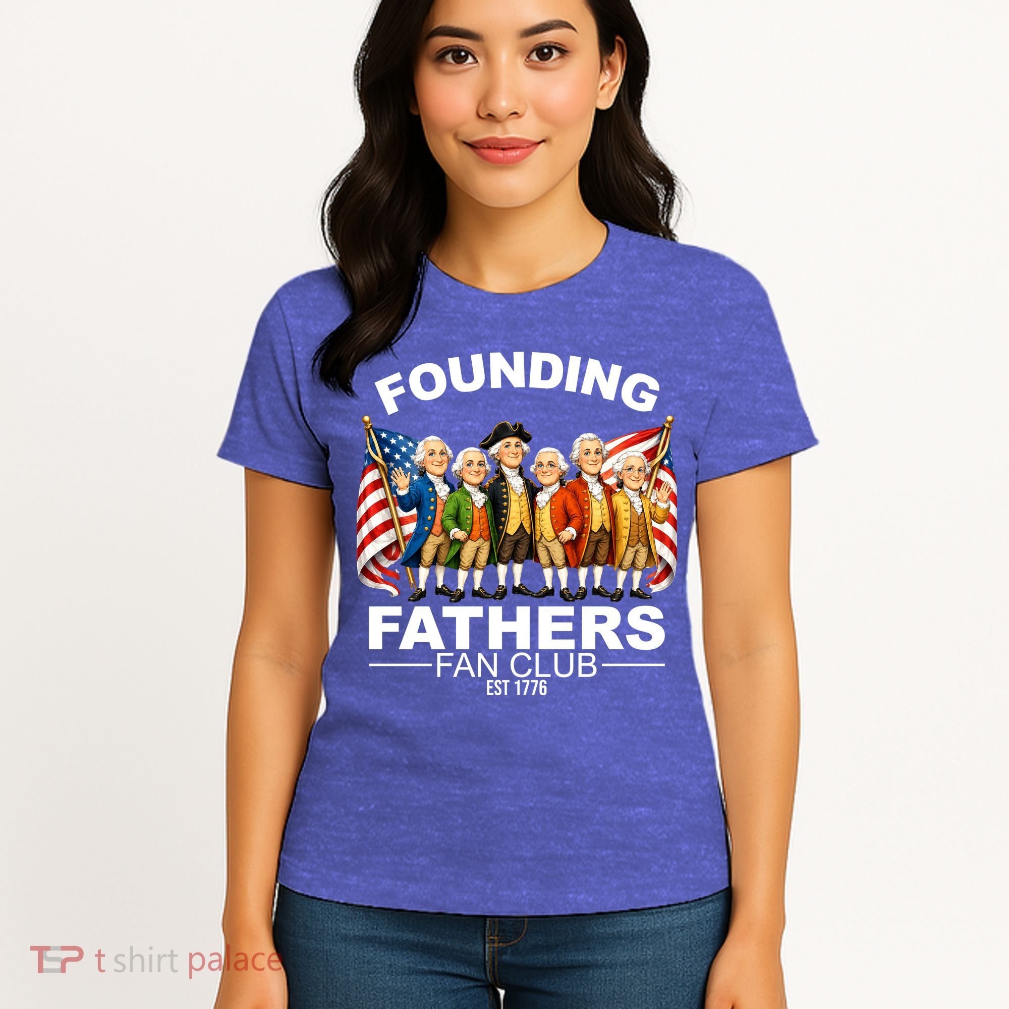 Founding Fathers Fan Club Women's T-Shirt