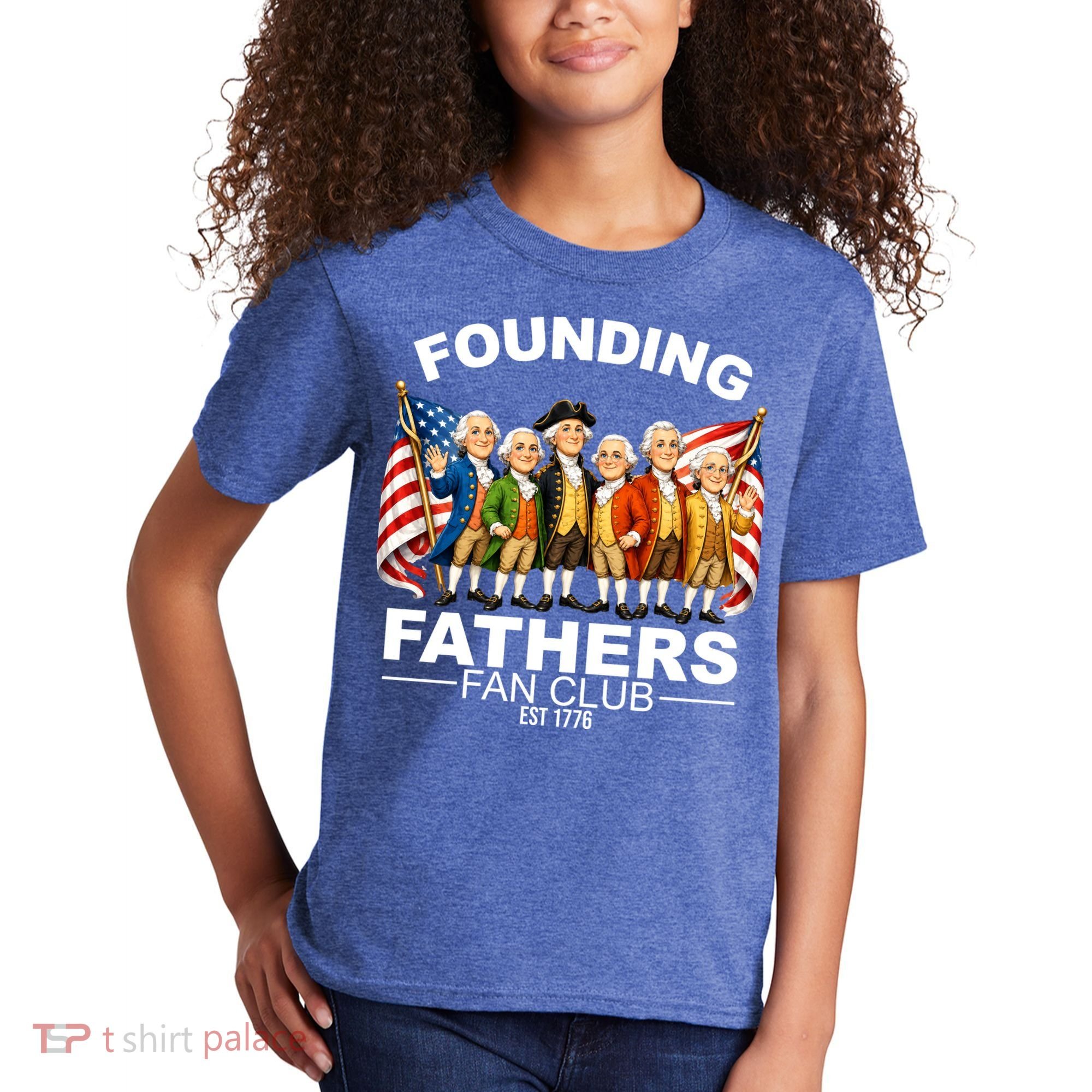 Founding Fathers Fan Club Kids T-Shirt