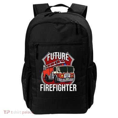 Future Firefighter Fire Fire Truck Car Gift Backpack