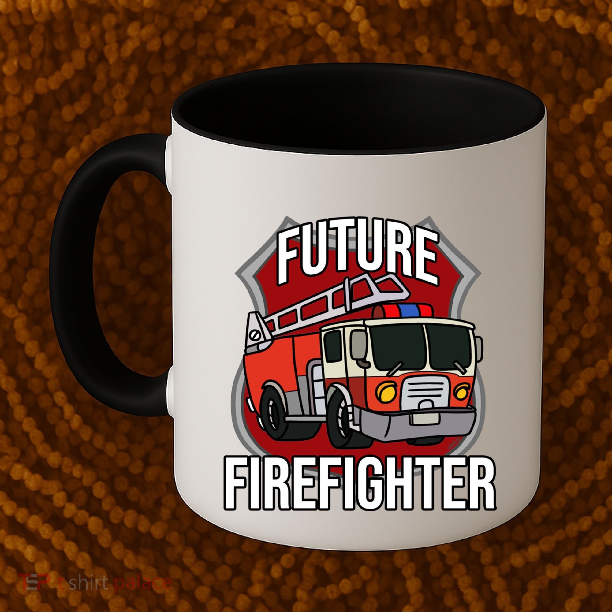 Future Firefighter Fire Fire Truck Car Gift Coffee Mug