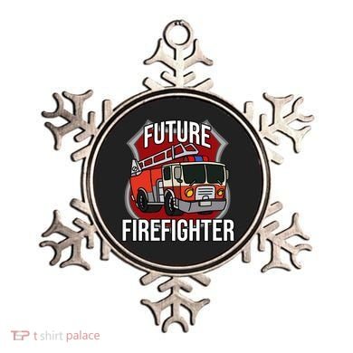 Future Firefighter Fire Fire Truck Car Gift Ornament