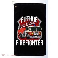 Future Firefighter Fire Fire Truck Car Gift Golf Towel thumb 0