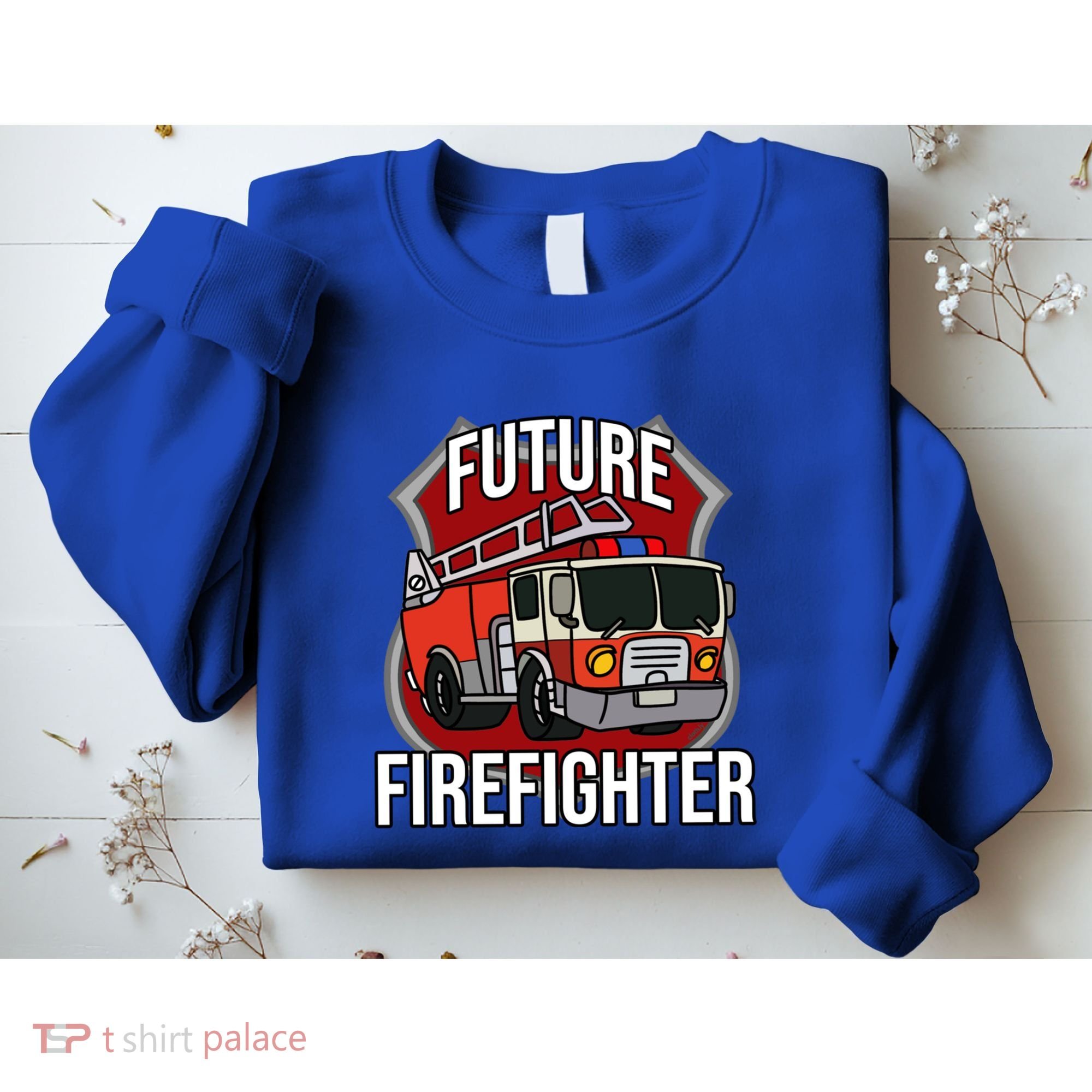 Future Firefighter Fire Fire Truck Car Gift Sweatshirt
