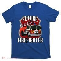 Future Firefighter Fire Fire Truck Car Gift T-Shirt thumb 0