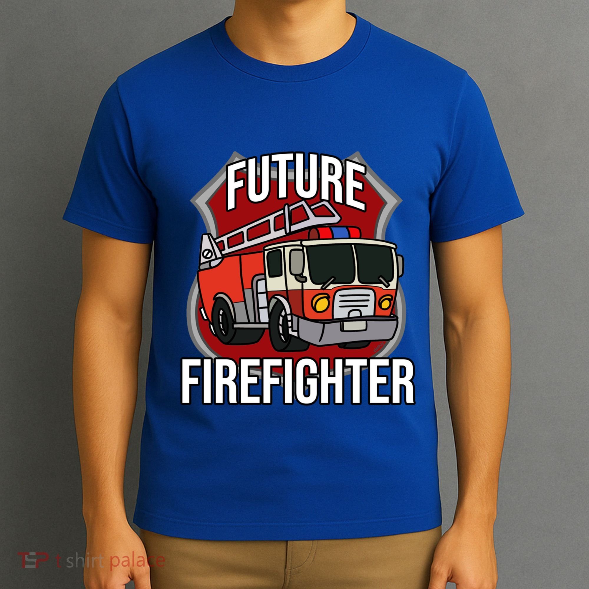 Future Firefighter Fire Fire Truck Car Gift T-Shirt