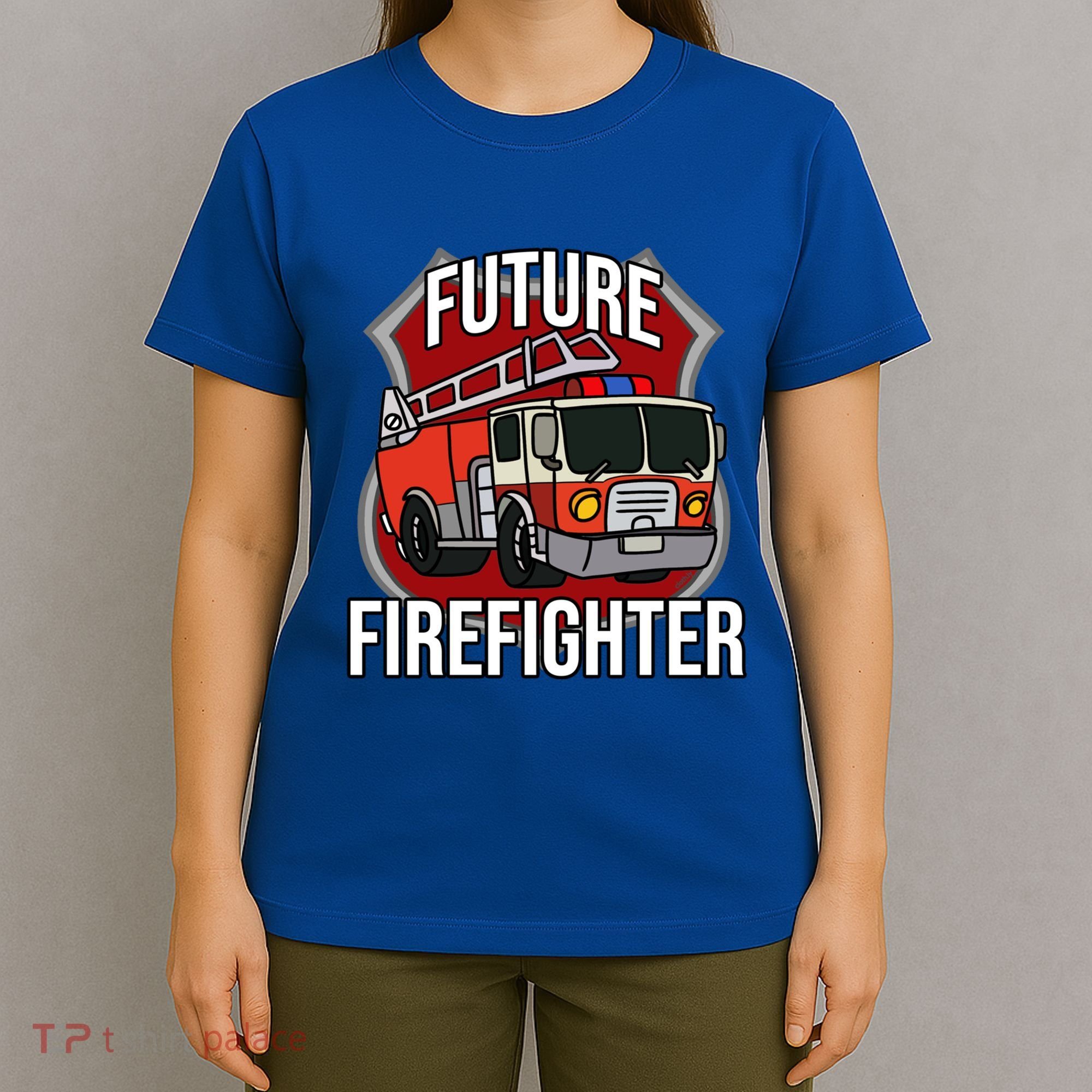 Future Firefighter Fire Fire Truck Car Gift T-Shirt