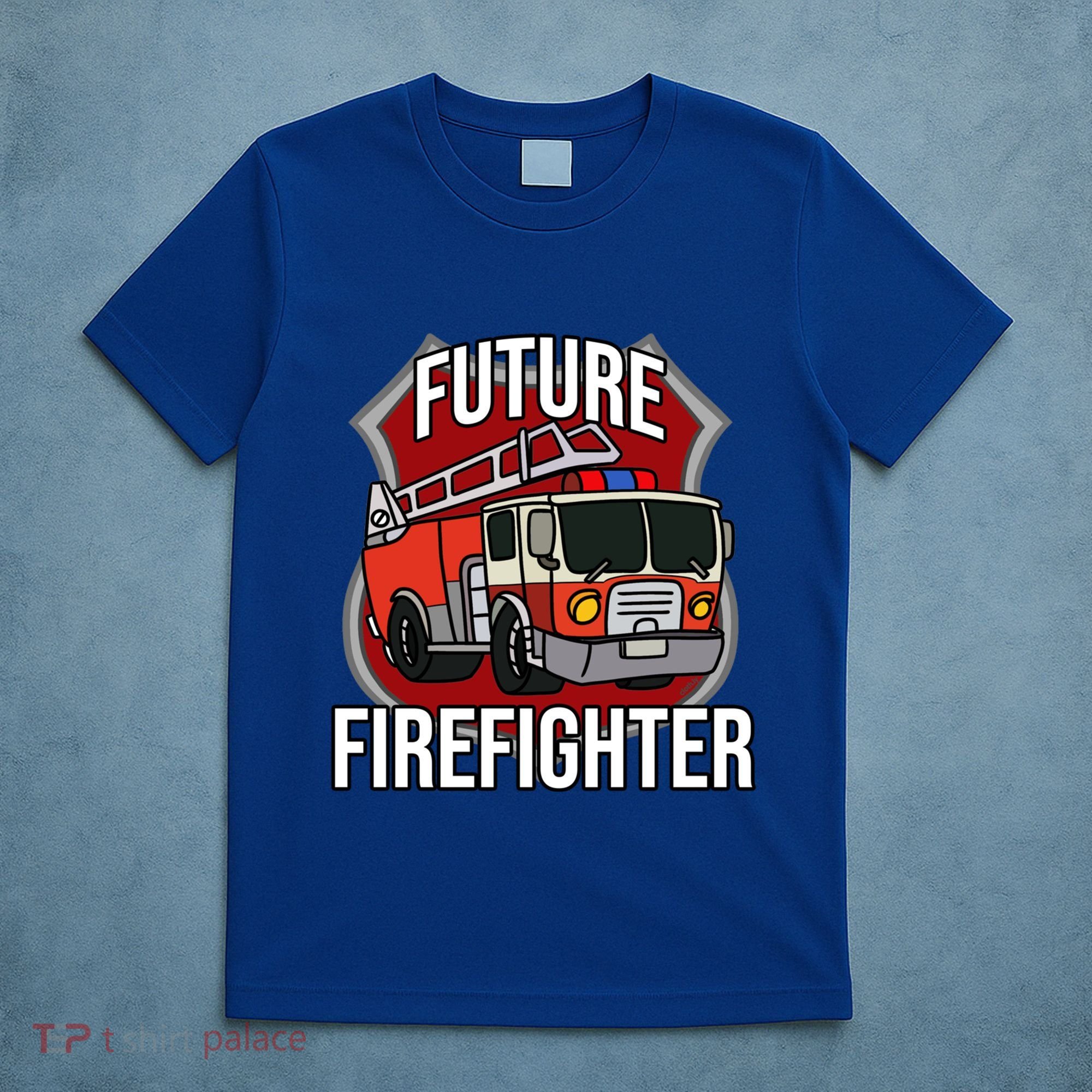 Future Firefighter Fire Fire Truck Car Gift T-Shirt