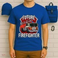 Future Firefighter Fire Fire Truck Car Gift T-Shirt thumb 6
