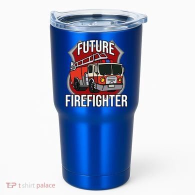 Future Firefighter Fire Fire Truck Car Gift Tumbler