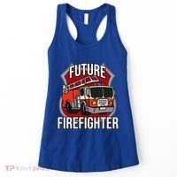 Future Firefighter Fire Fire Truck Car Gift Women's Tank Top thumb 0