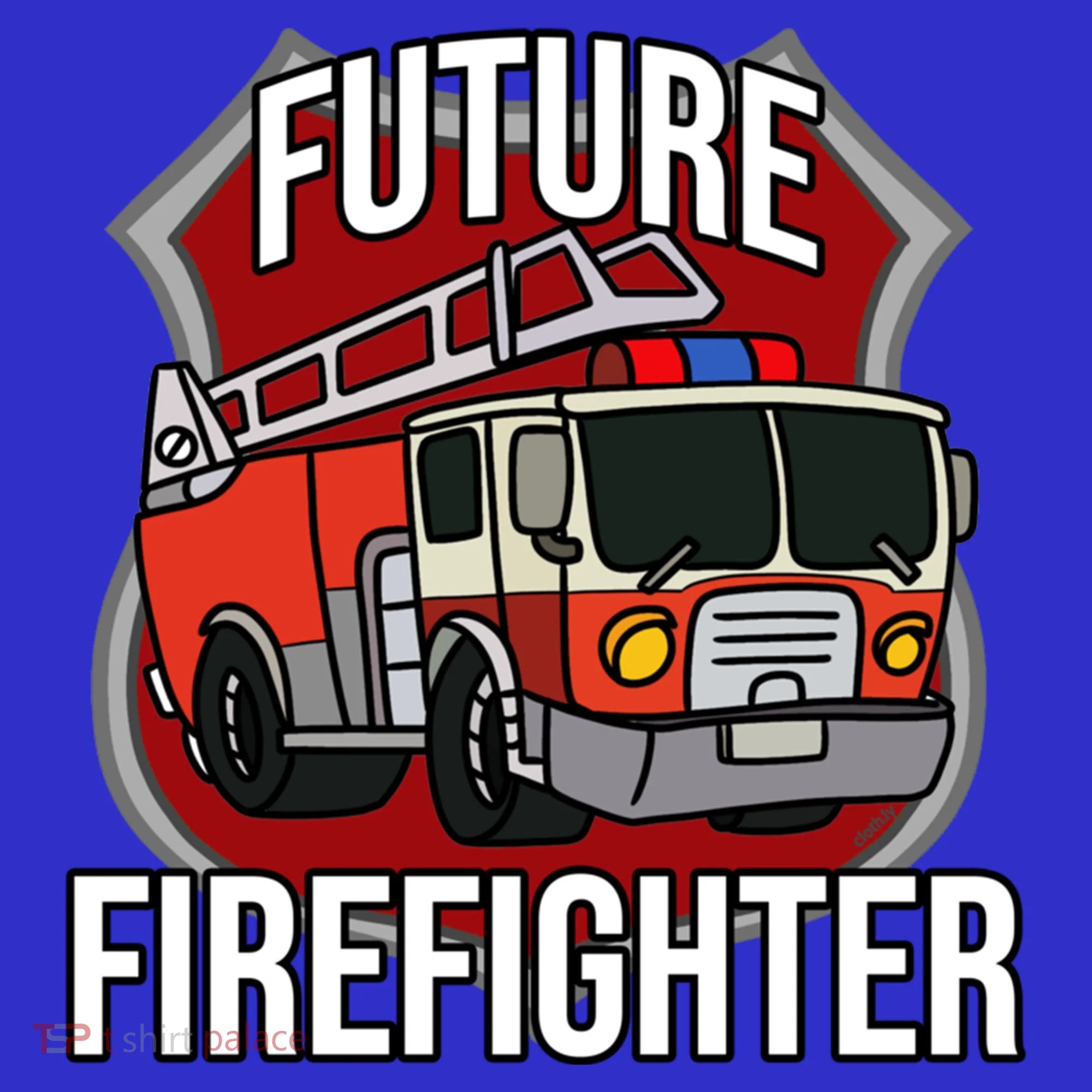 Future Firefighter Fire Fire Truck Car Gift Tank Top