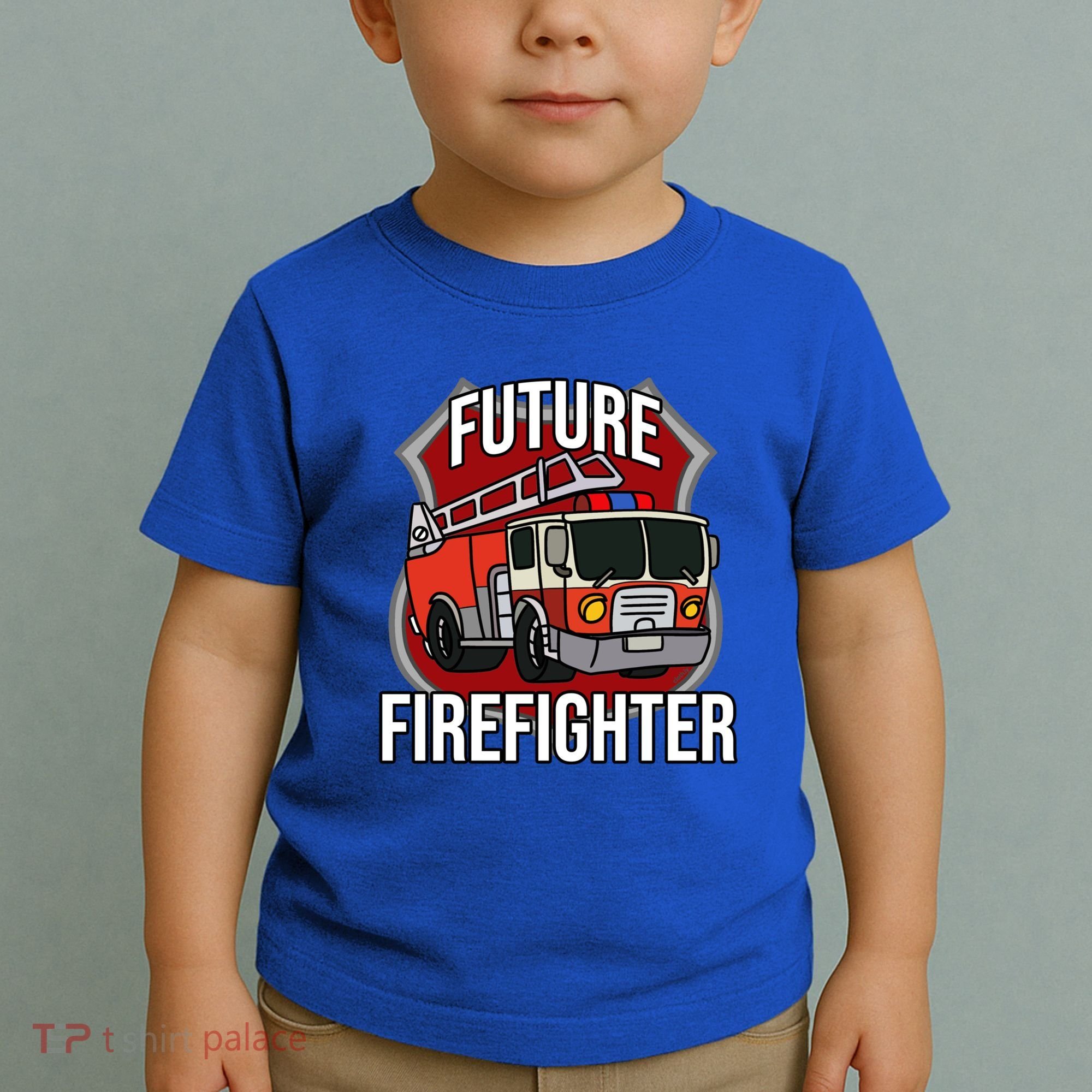 Future Firefighter Fire Fire Truck Car Gift Toddler T-Shirt