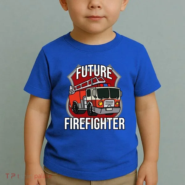 Future Firefighter Fire Fire Truck Car Gift Toddler T-Shirt