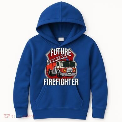 Future Firefighter Fire Fire Truck Car Gift Kids Hoodie