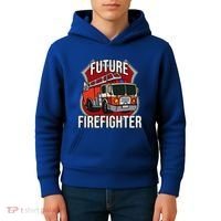 Future Firefighter Fire Fire Truck Car Gift Kids Hoodie thumb 4