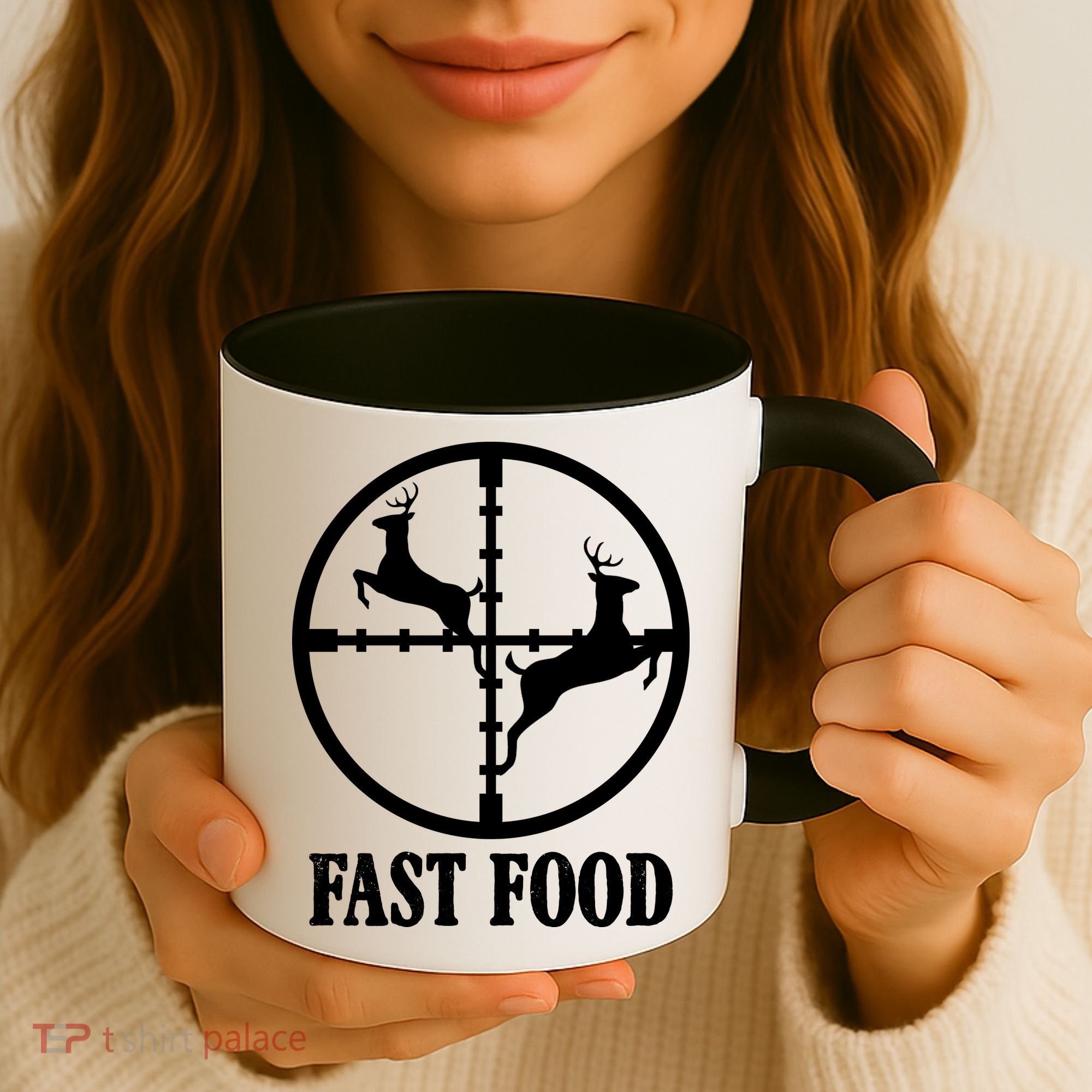 Fast Food Funny Deer Hunting Season Coffee Mug