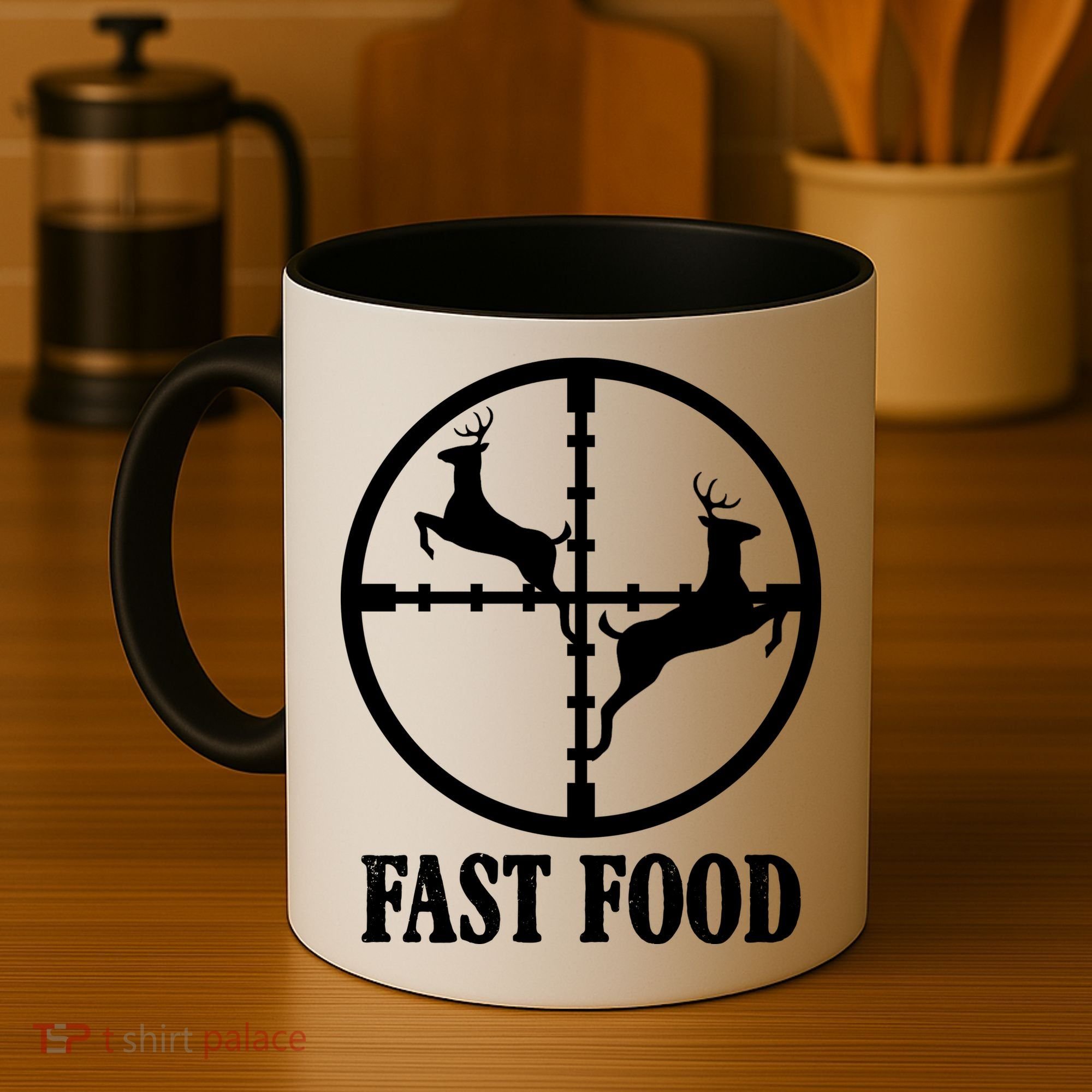 Fast Food Funny Deer Hunting Season Coffee Mug