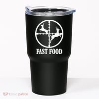 Fast Food Funny Deer Hunting Season Tumbler thumb 0
