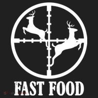 Fast Food Funny Deer Hunting Season Tumbler thumb 3