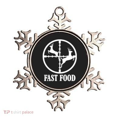 Fast Food Funny Deer Hunting Season Ornament