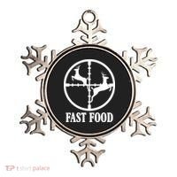 Fast Food Funny Deer Hunting Season Ornament thumb 0