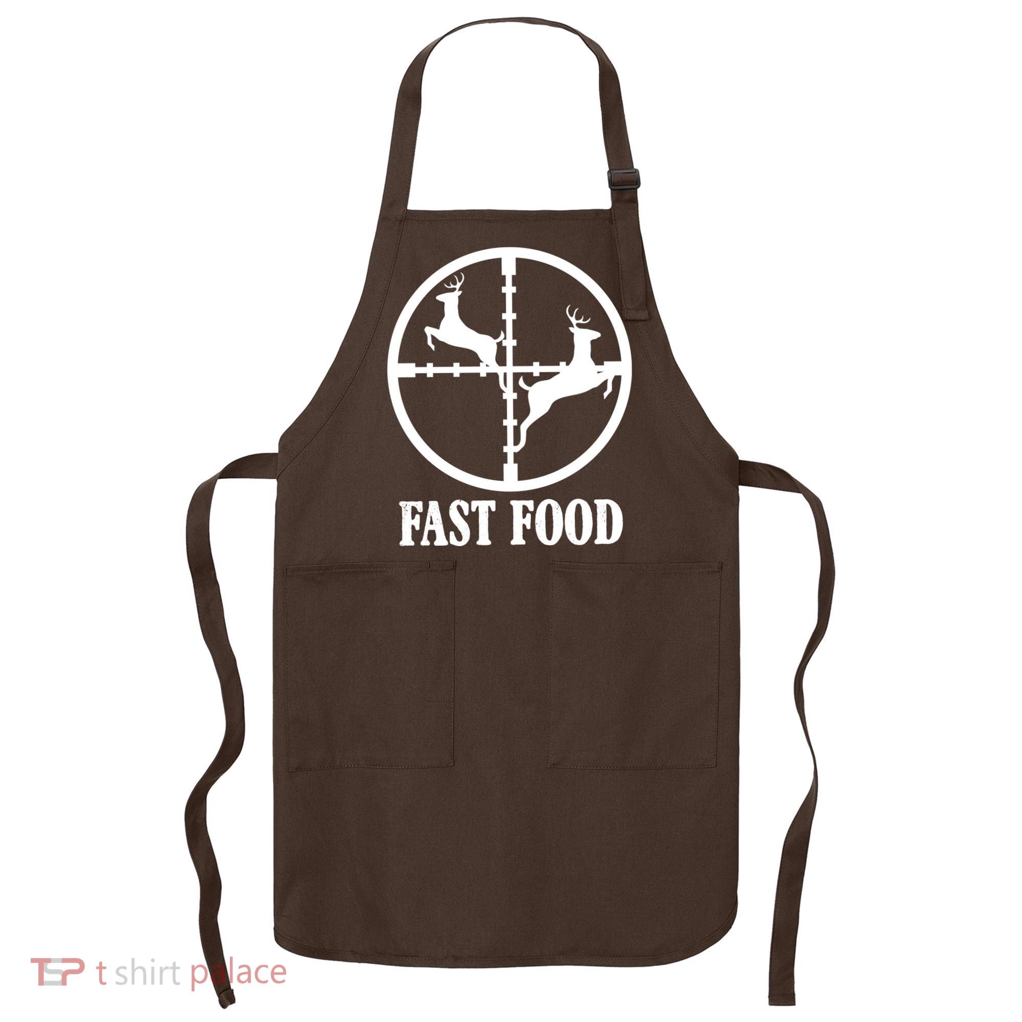 Fast Food Funny Deer Hunting Season Apron