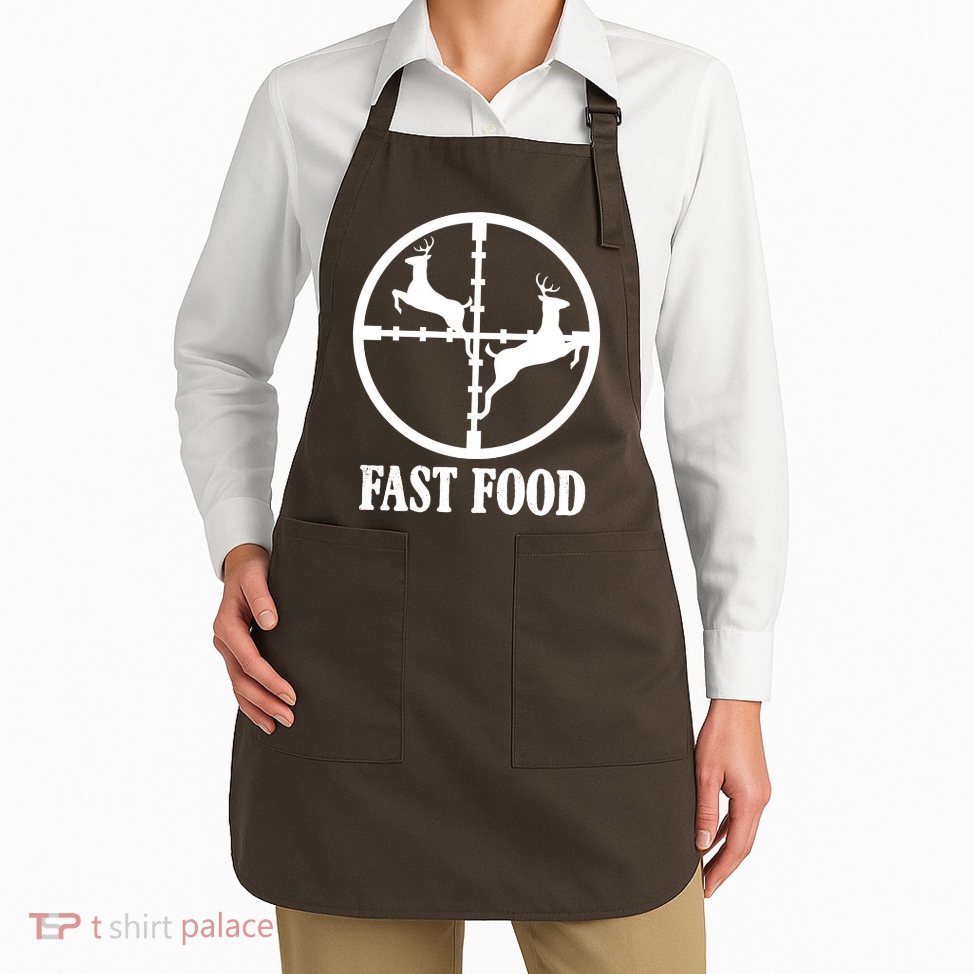 Fast Food Funny Deer Hunting Season Apron