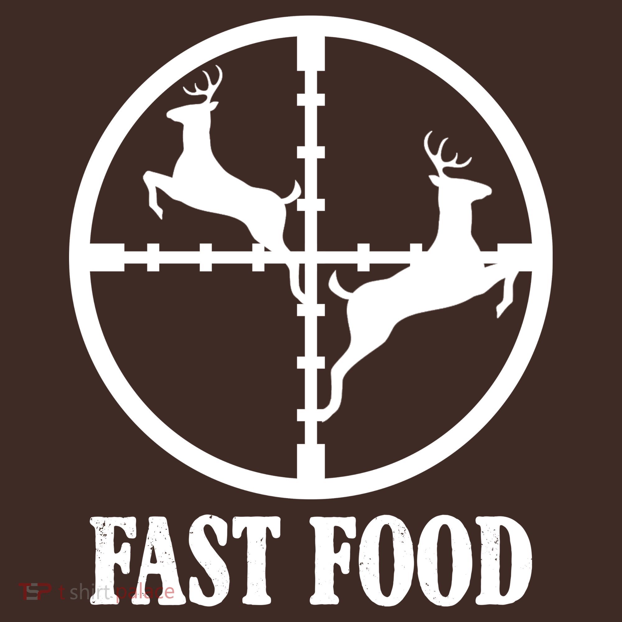 Fast Food Funny Deer Hunting Season Coaster