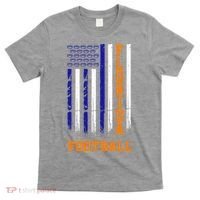 Florida Football Fan American Flag T-Shirt thumb 0