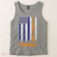 Florida Football Fan American Flag Tank Top thumb 2