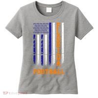 Florida Football Fan American Flag Women's T-Shirt thumb 0