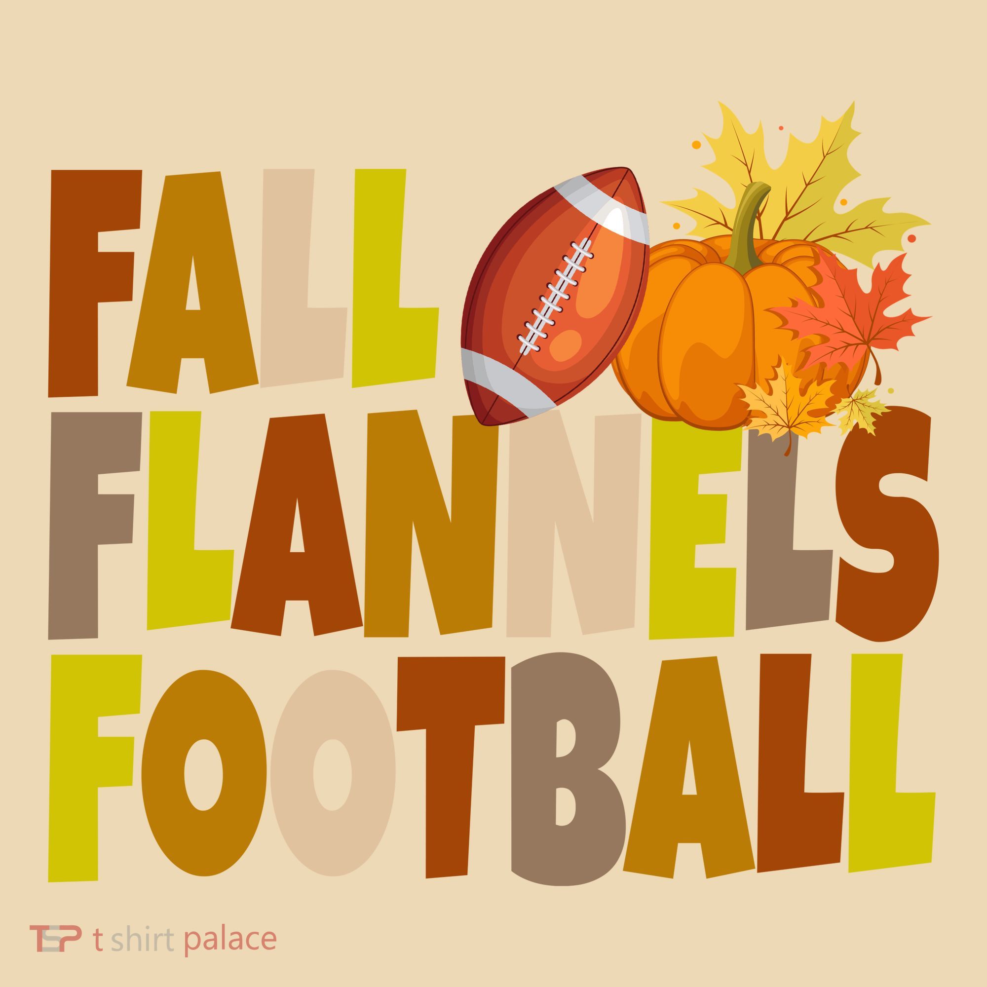 Fall Flannels Football Sport Lover Tote Bag