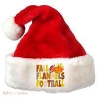 Fall Flannels Football Sport Lover Santa Hat thumb 0