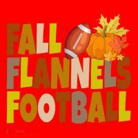 Fall Flannels Football Sport Lover Santa Hat thumb 1