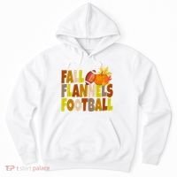 Fall Flannels Football Sport Lover Hoodie thumb 0