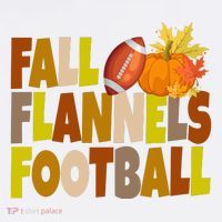 Fall Flannels Football Sport Lover Long Sleeve Shirt thumb 2