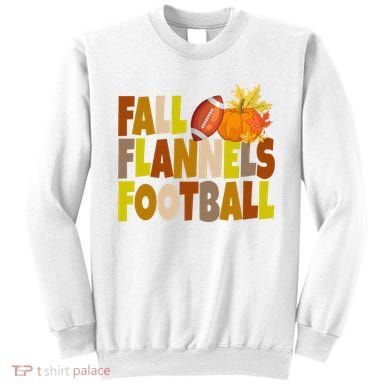 Fall Flannels Football Sport Lover Sweatshirt