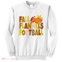 Fall Flannels Football Sport Lover Sweatshirt thumb 0