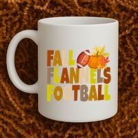 Fall Flannels Football Sport Lover Coffee Mug thumb 2