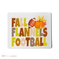Fall Flannels Football Sport Lover Mousepad thumb 0